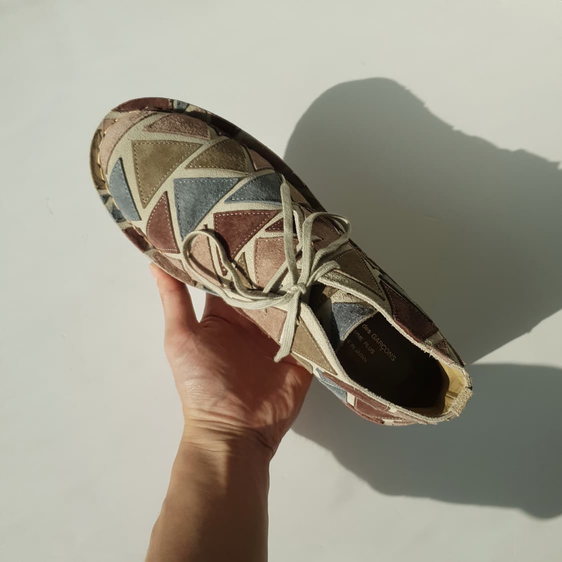 Comme Des Garcons patchwork boots 상품이미지4