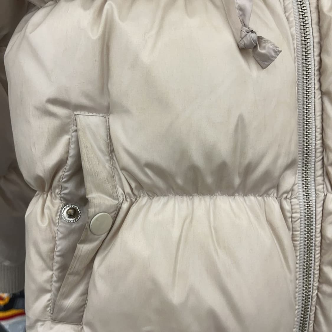 아디다스 빈티지 오리털 덕다운 푸퍼 숏 패딩 90 C06666 상품이미지9