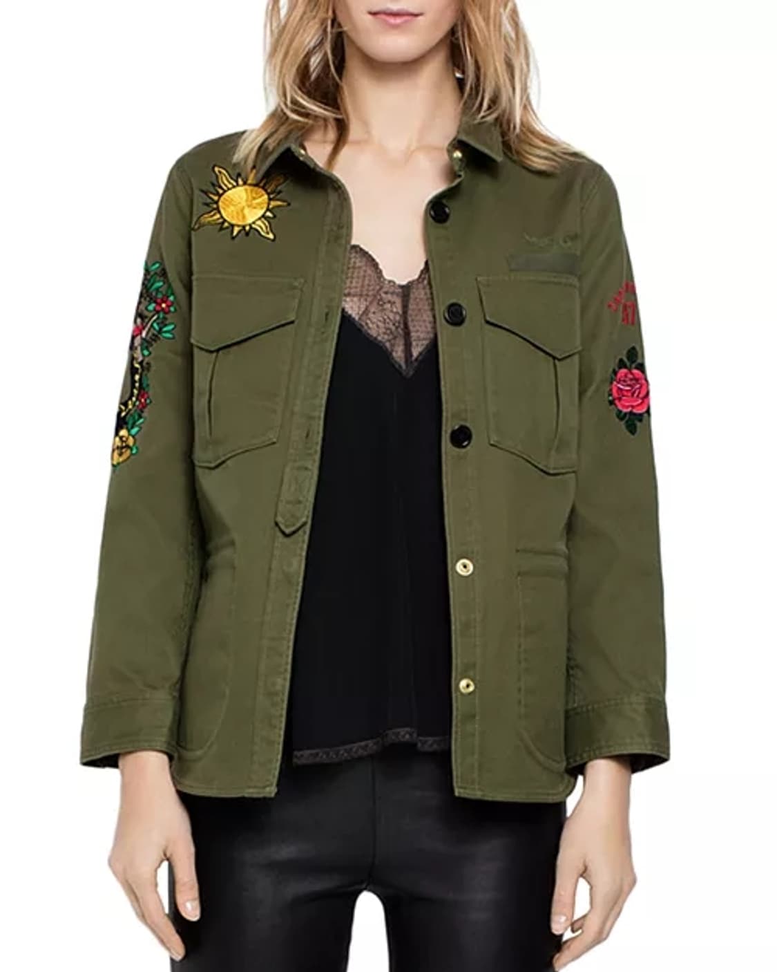 쟈딕앤볼테르 코튼 와펜 자켓 /여성 자켓/ 여자 자켓  상품이미지1