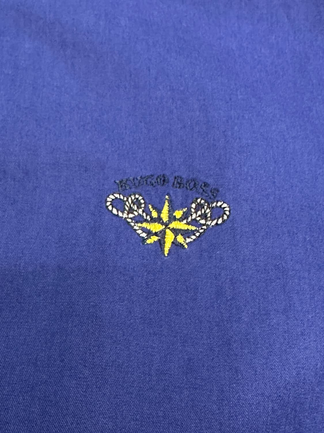 80s HUGO BOSS 페이디드 봄버 자켓 L 상품이미지6