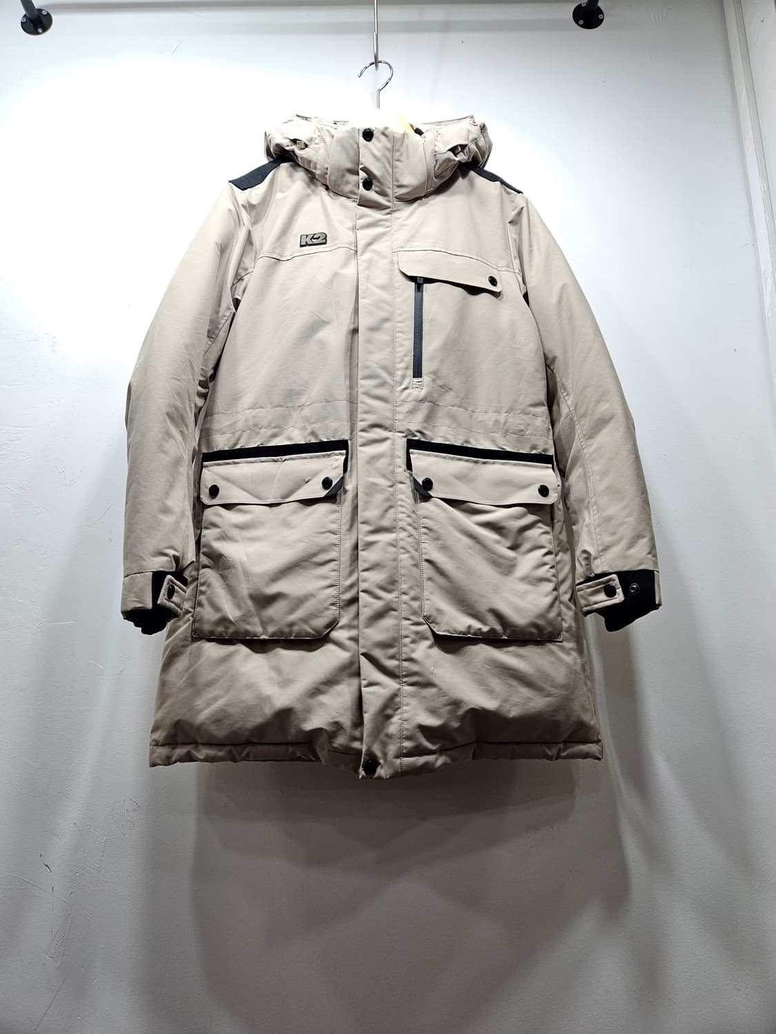 K2 구스다운 패딩 100 (후드털 없음) 상품이미지9