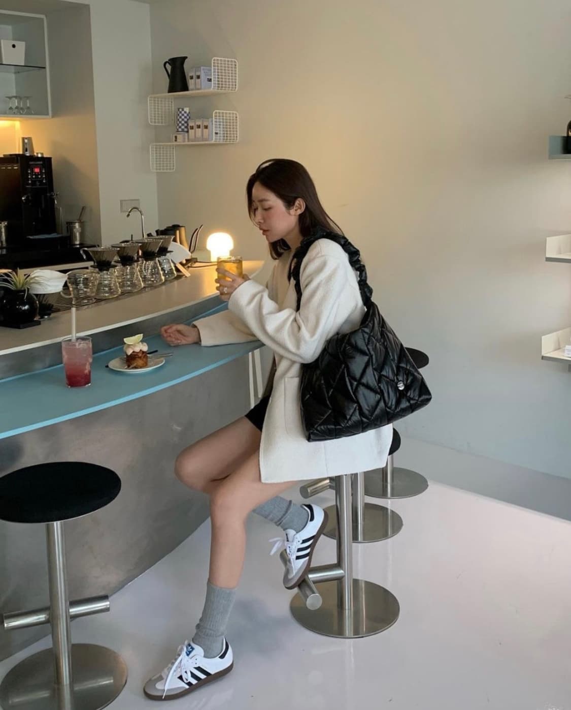 에토스 트위드 오버핏 자켓 상품이미지5