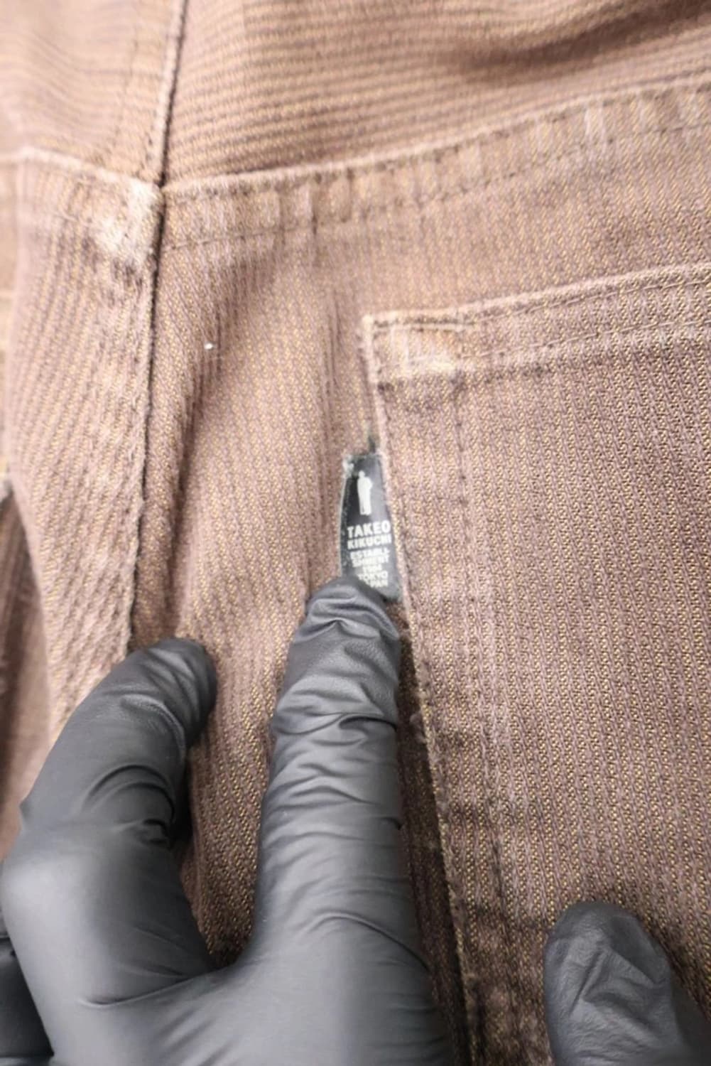 TAKEO KIKUCHI Brown Straight Pants 상품이미지3