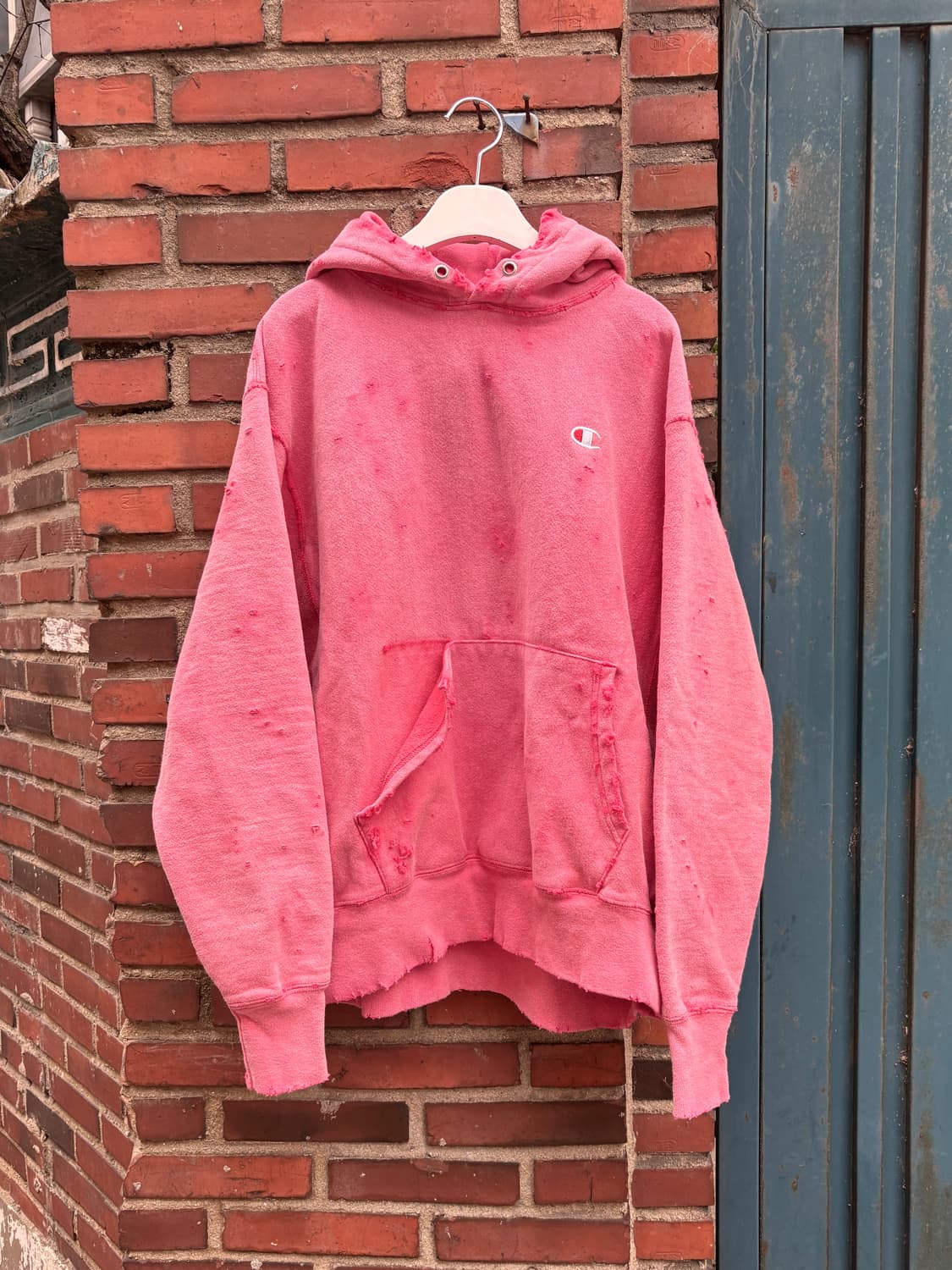 챔피온 리버스위브페이딩 커스텀 후디XL 상품이미지1