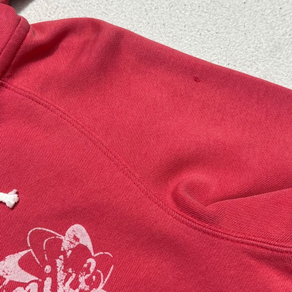 NIKE 올드스쿨 후드집업 코랄 핑크 S 상품이미지6