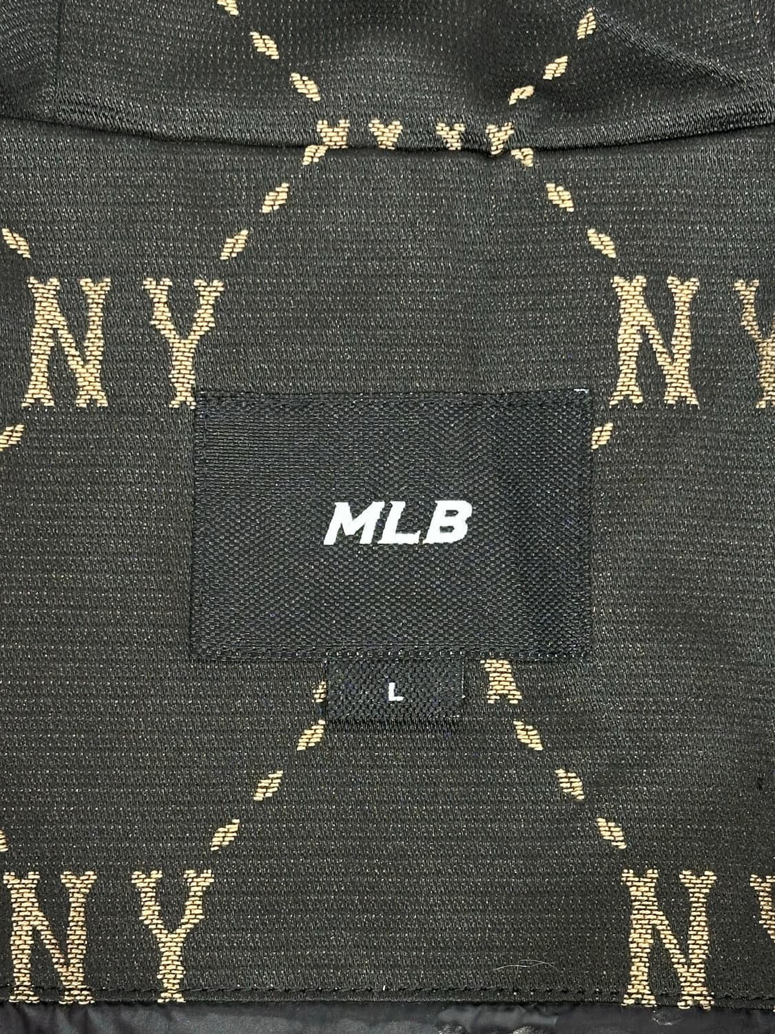 Mlb 엠엘비 블랙 올드스쿨 패턴 후드 바람막이 자켓 L 상품이미지7