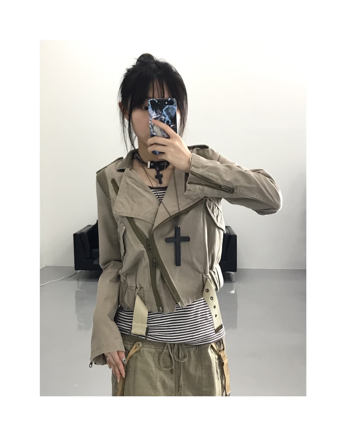 Jpn Y2k Detail Work Jacket 상품이미지1