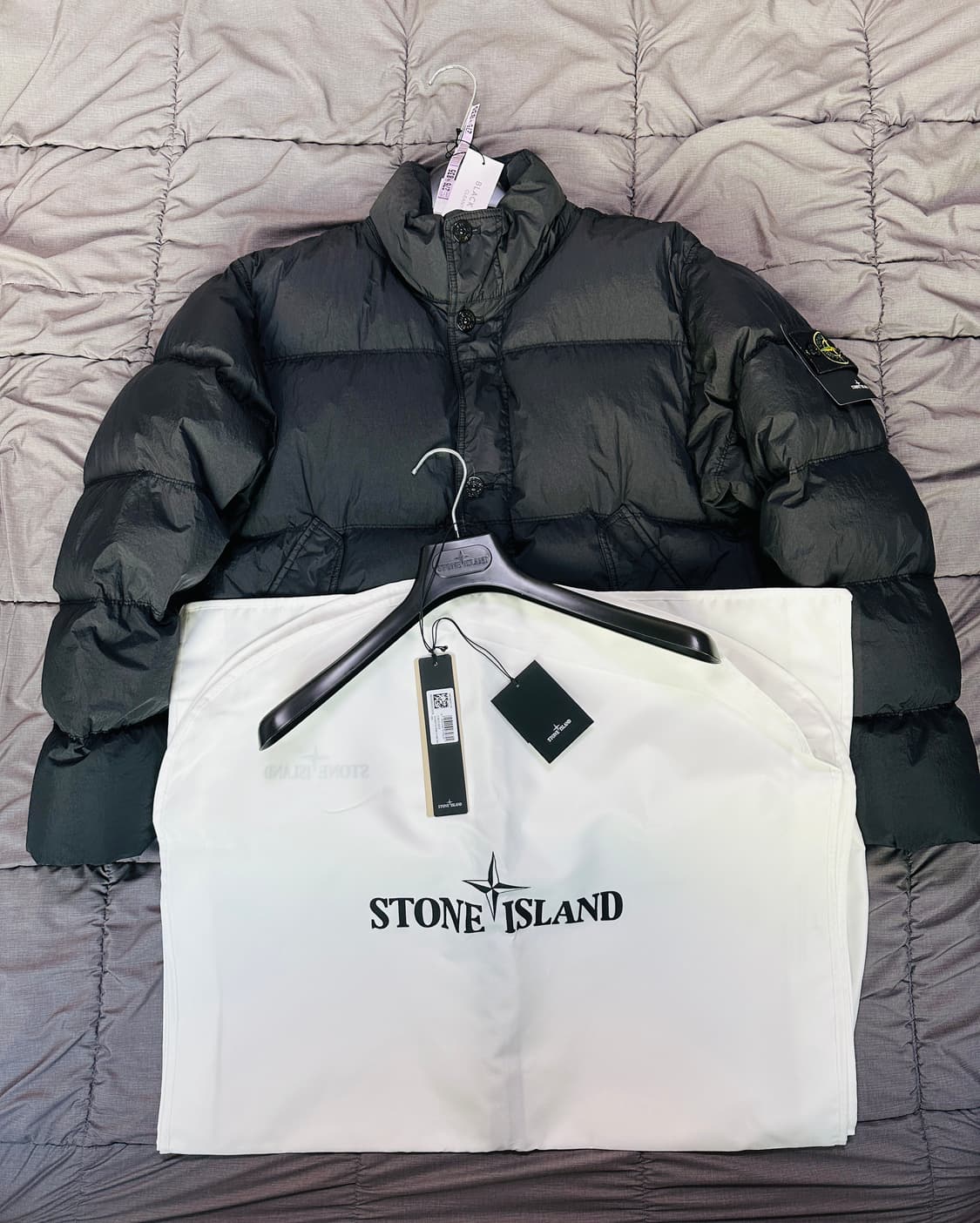 [M] 스톤 아일랜드 24FW 가먼트 다이드 크링클랩스 다운 자켓 상품이미지1
