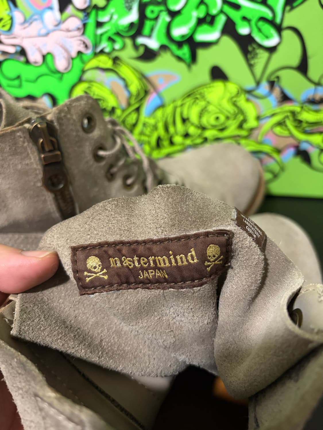 Visvim X Mastermind 7hole boots 상품이미지10