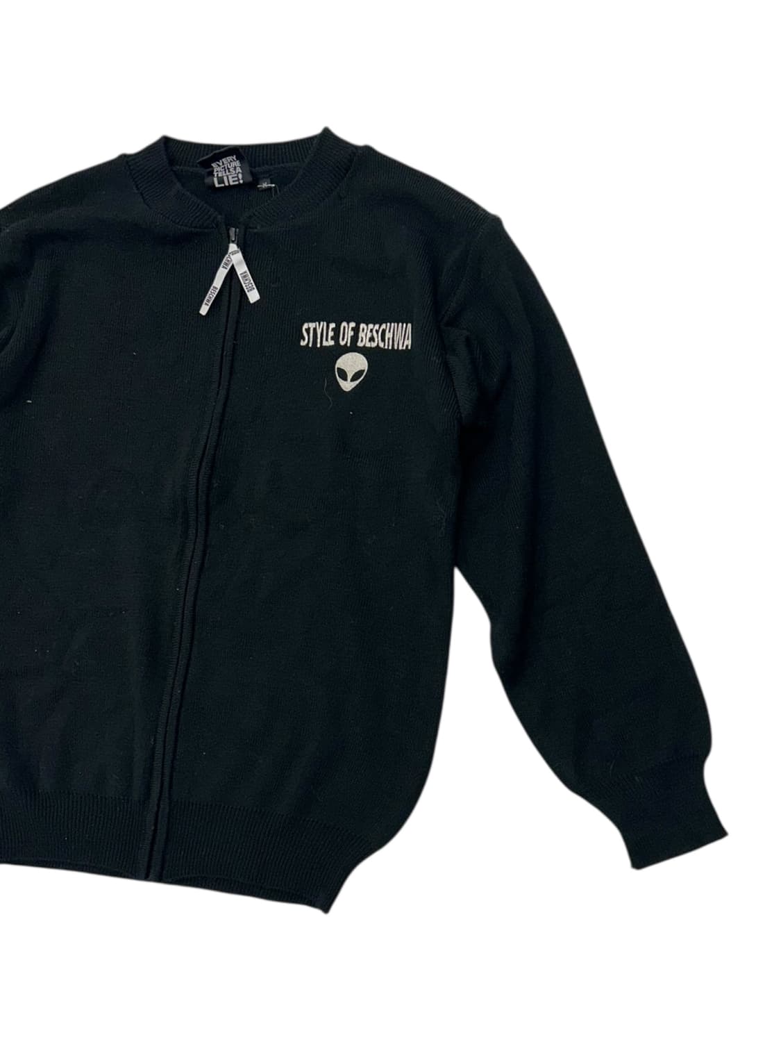 90s Beschwa 니트 집업 가디건 상품이미지2