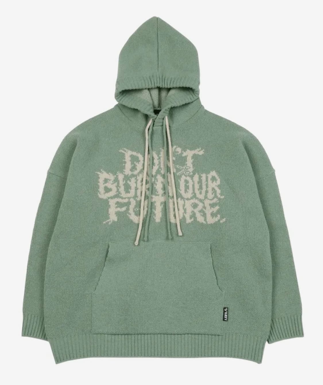 아조바이아조 울 니트 후드 DBOF Wool Knit Hoodie 상품이미지1