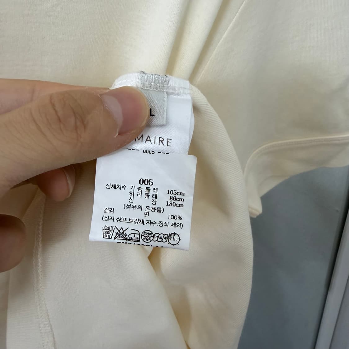 르메르 23SS 크루넥 반팔 티셔츠 상품이미지7