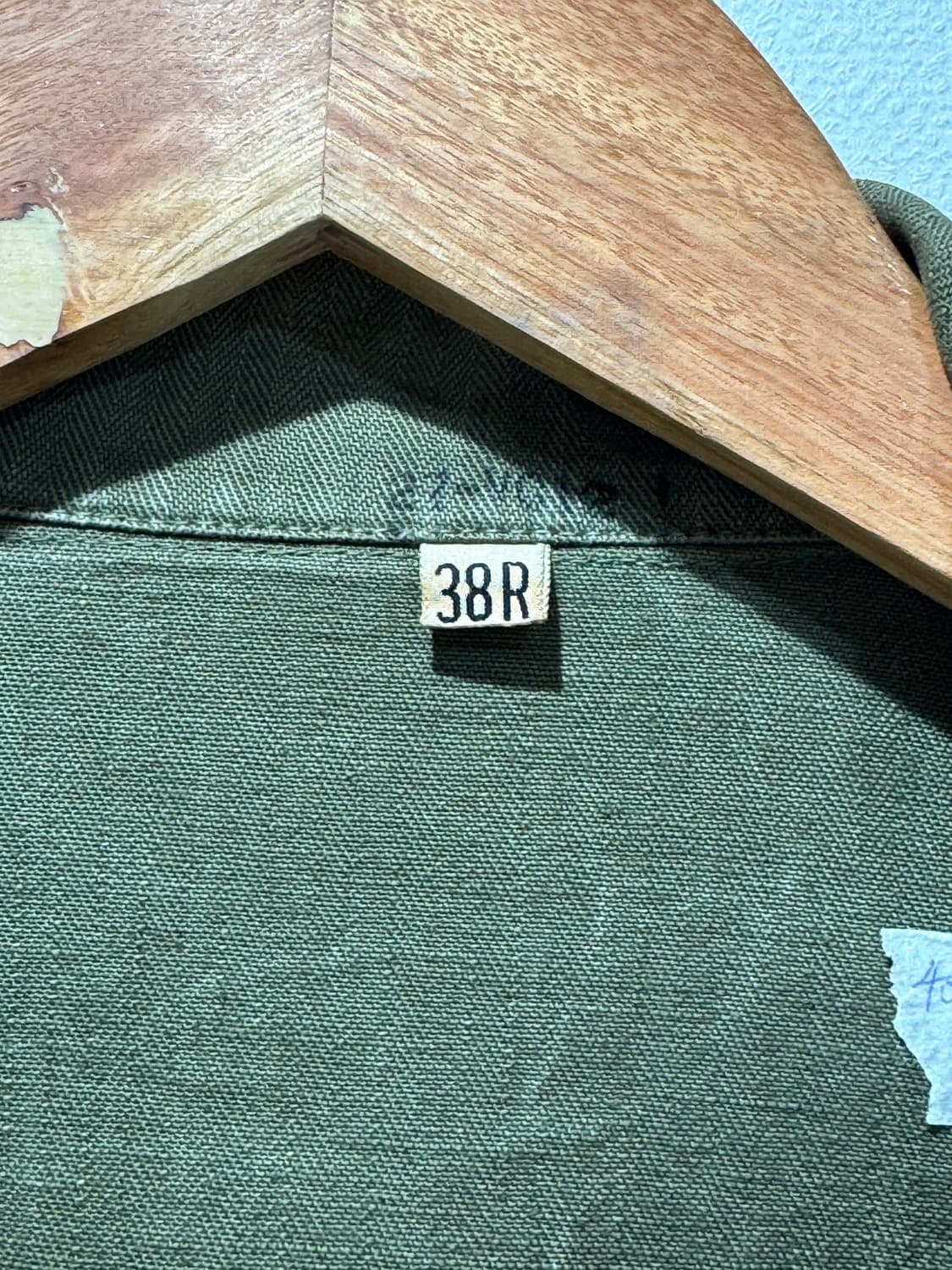 40s 오리지널 M43 HBT 셔츠 (38R) 상품이미지6