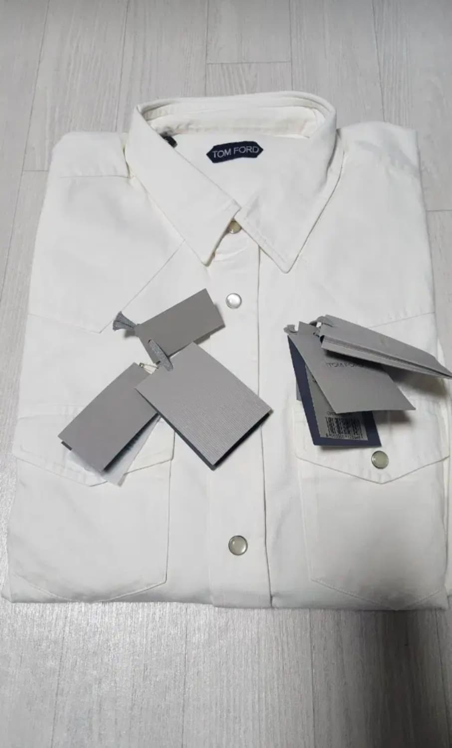 톰포드 25ss 트윌 웨스턴 셔츠 43 상품이미지3