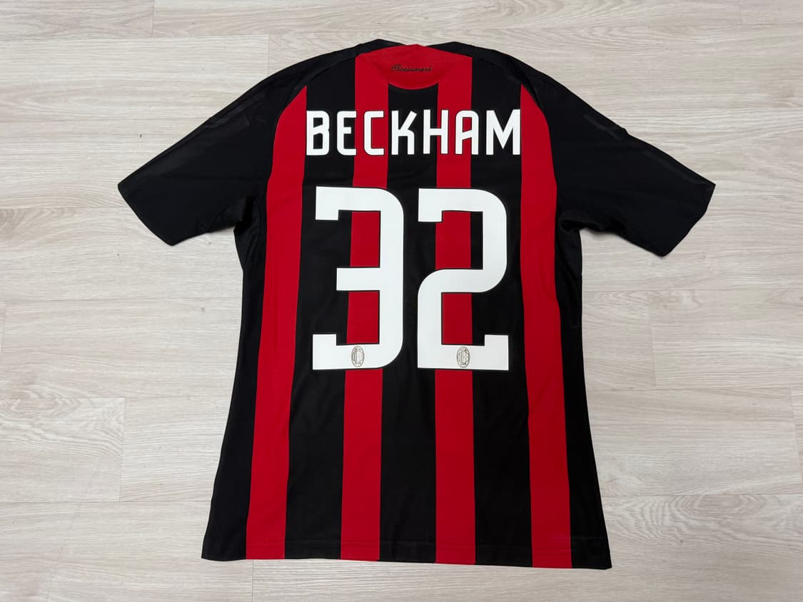 [S] 아디다스 AC밀란 08-09 홈 베컴 마킹 유니폼 상품이미지6