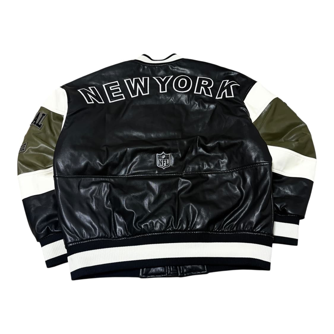 NFL 백로고 플래그 뉴욕 바시티 자켓 상품이미지2