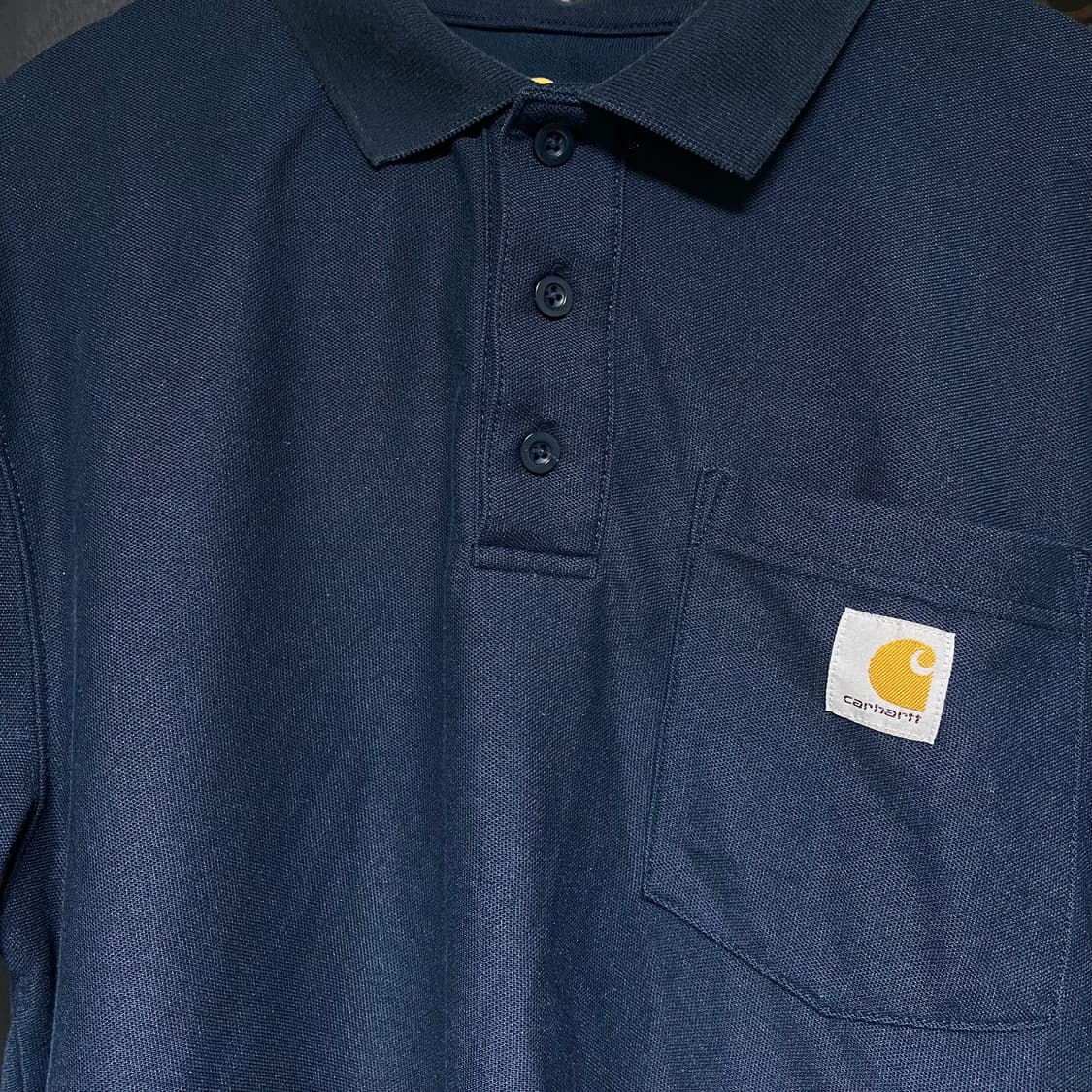 칼하트 PK 카라티 네이비 S 상품이미지2