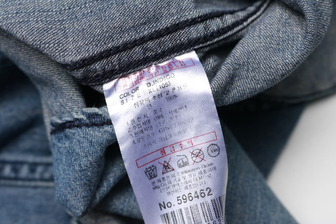 [XL] 디키즈 웨스턴 데님셔츠 상품이미지5