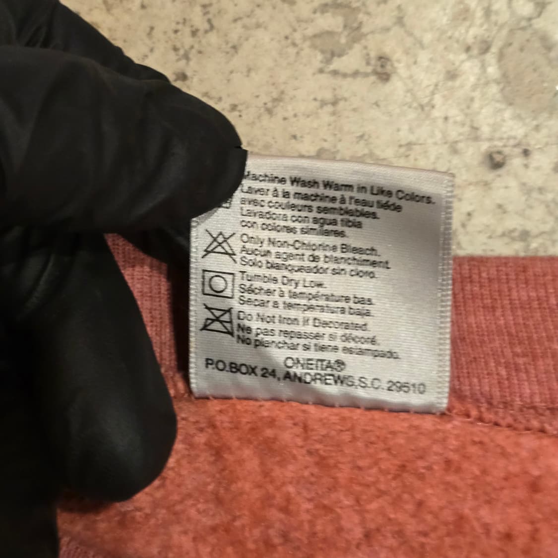 90s ONEITA Power-Sweats 스웻셔츠 MADE IN USA 상품이미지5