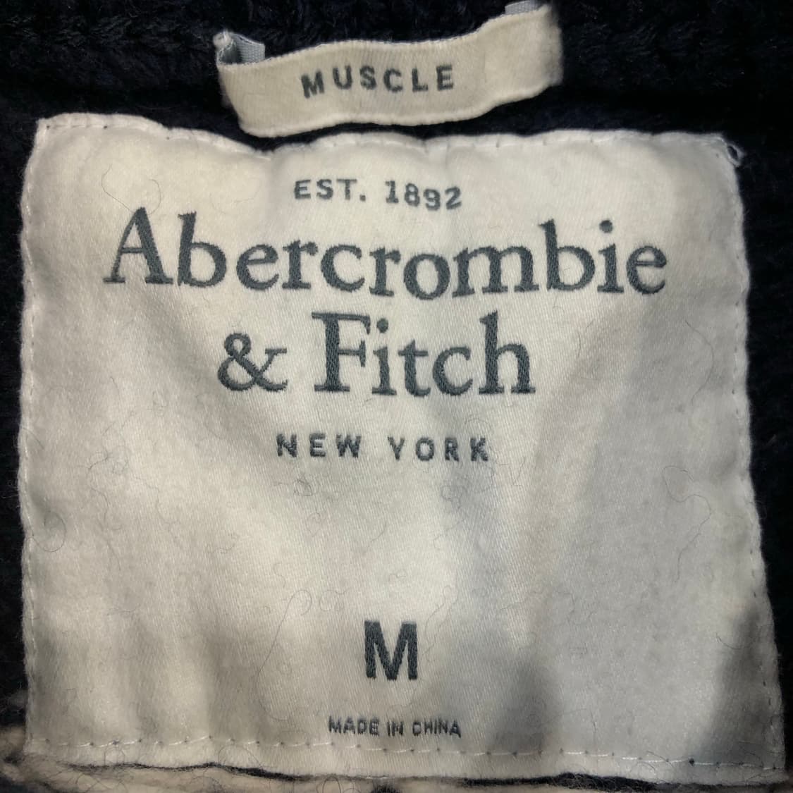 아베크롬비 노르딕 코위찬 하트 패턴 니트 상품이미지5