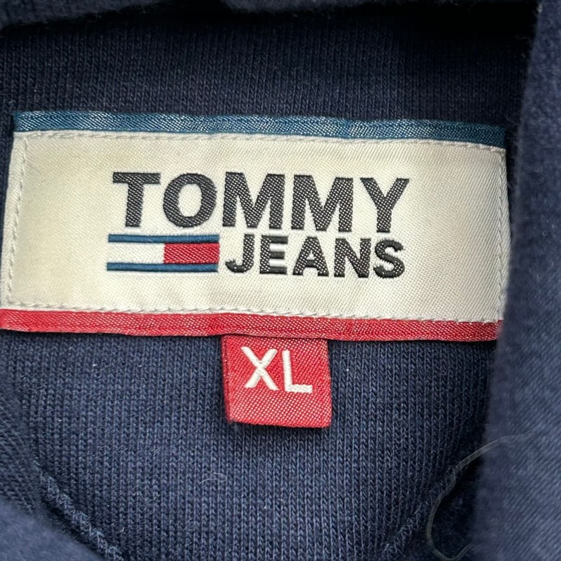 타미진스 그래픽 레귤러 후드티 네이비 XL 상품이미지5