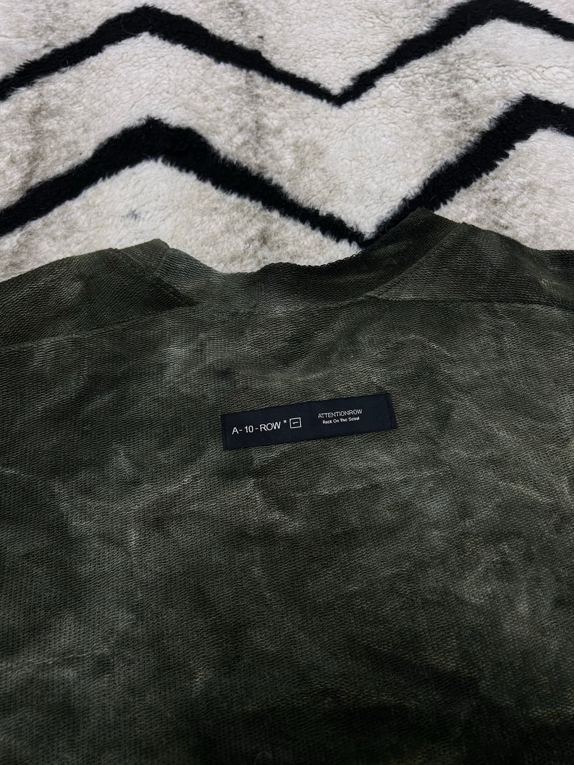 [실측2XL]어텐션로우 타이다이 맨투맨 상품이미지6