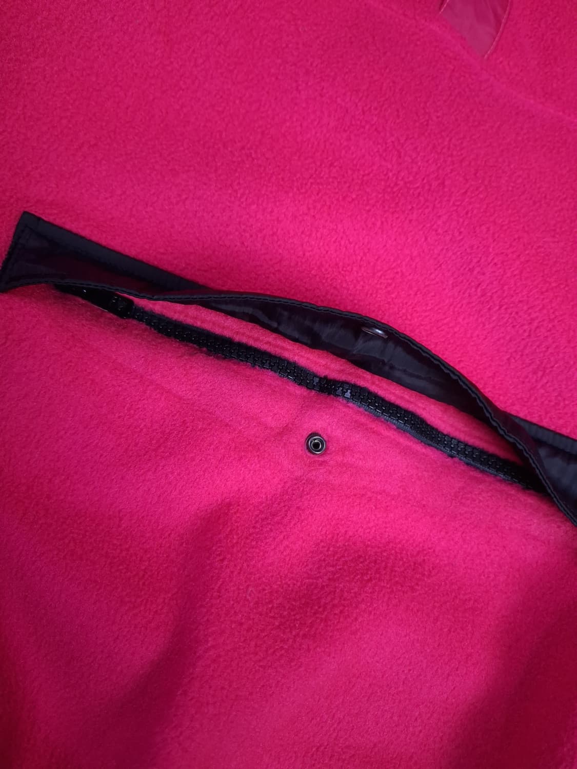 새제품 오리지날 영원무역 핫핑크 신칠라 집업 플리스 상품이미지6