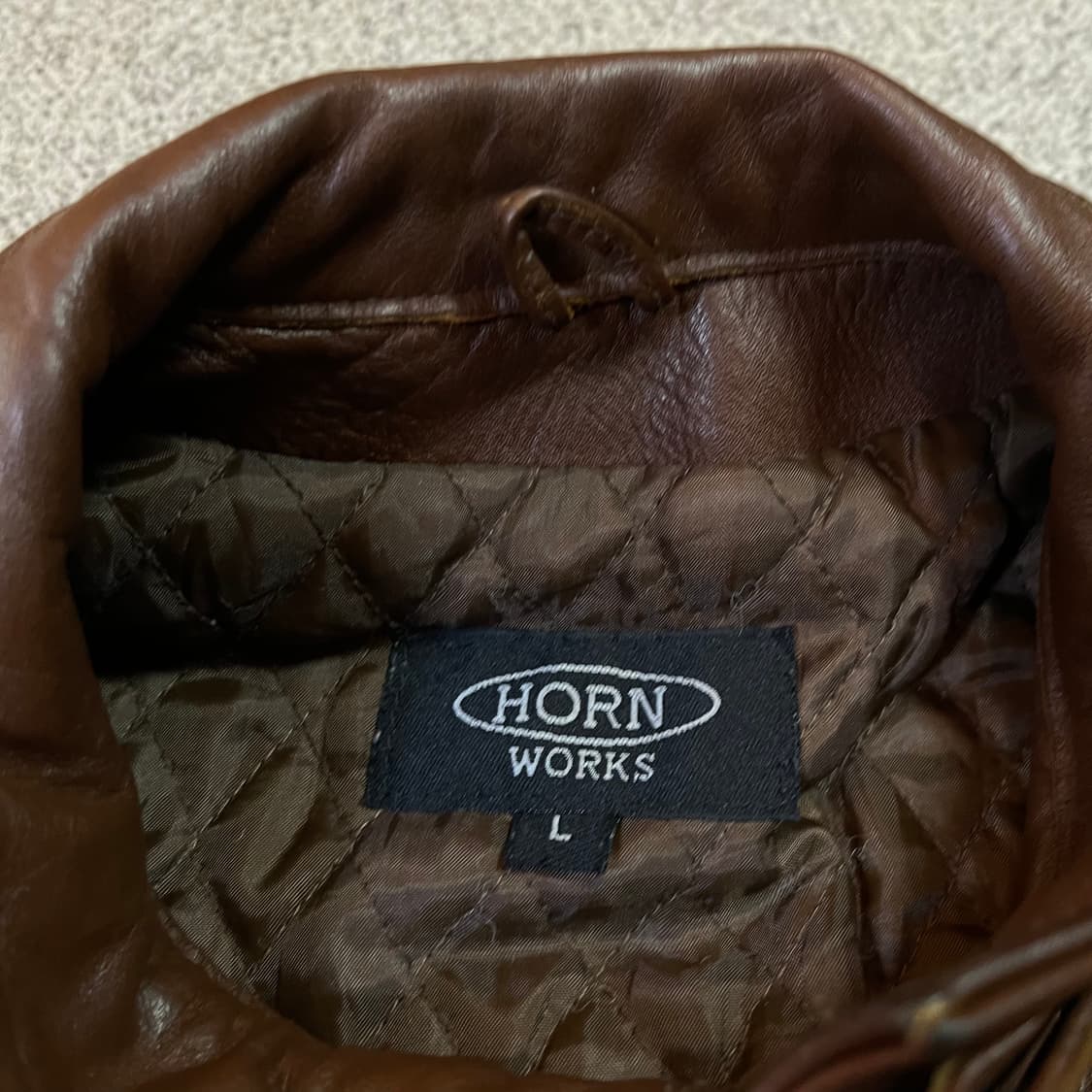 HORN WORKS 리얼 가죽 자켓 상품이미지5