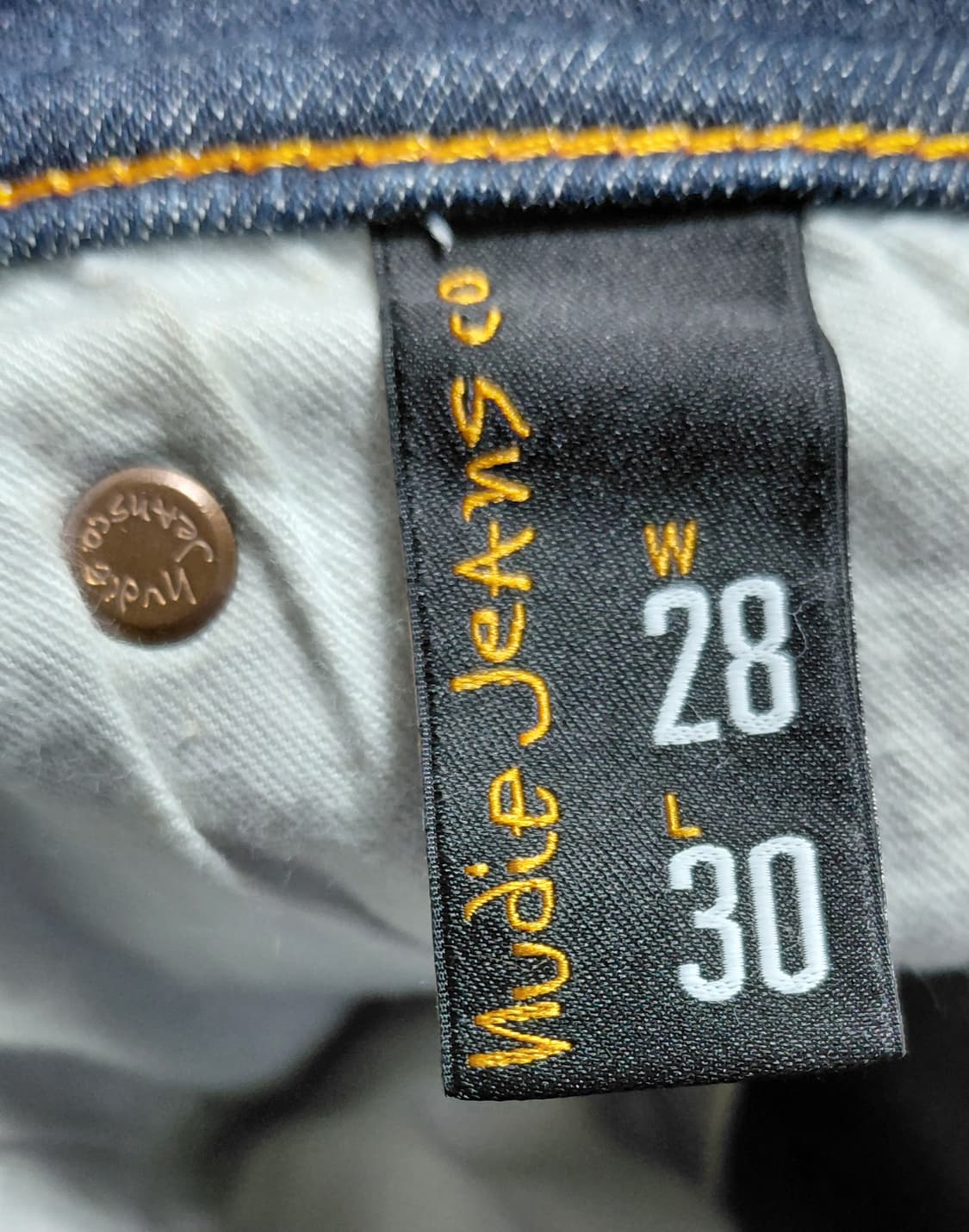 [정품/Nudie jean] 누디진 드라이 에크루 엠보 28x30 상품이미지6