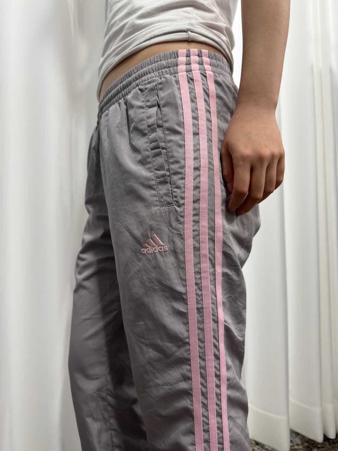 adidas pink line pants 상품이미지4