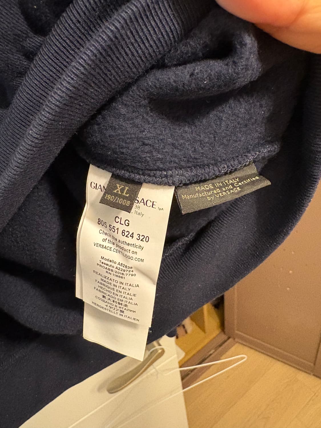 키스 베르사체 맨투맨 상품이미지4