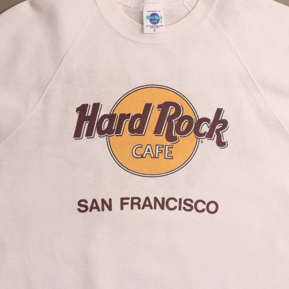 80's USA 하드락카페 스웻셔츠 A1389 상품이미지4