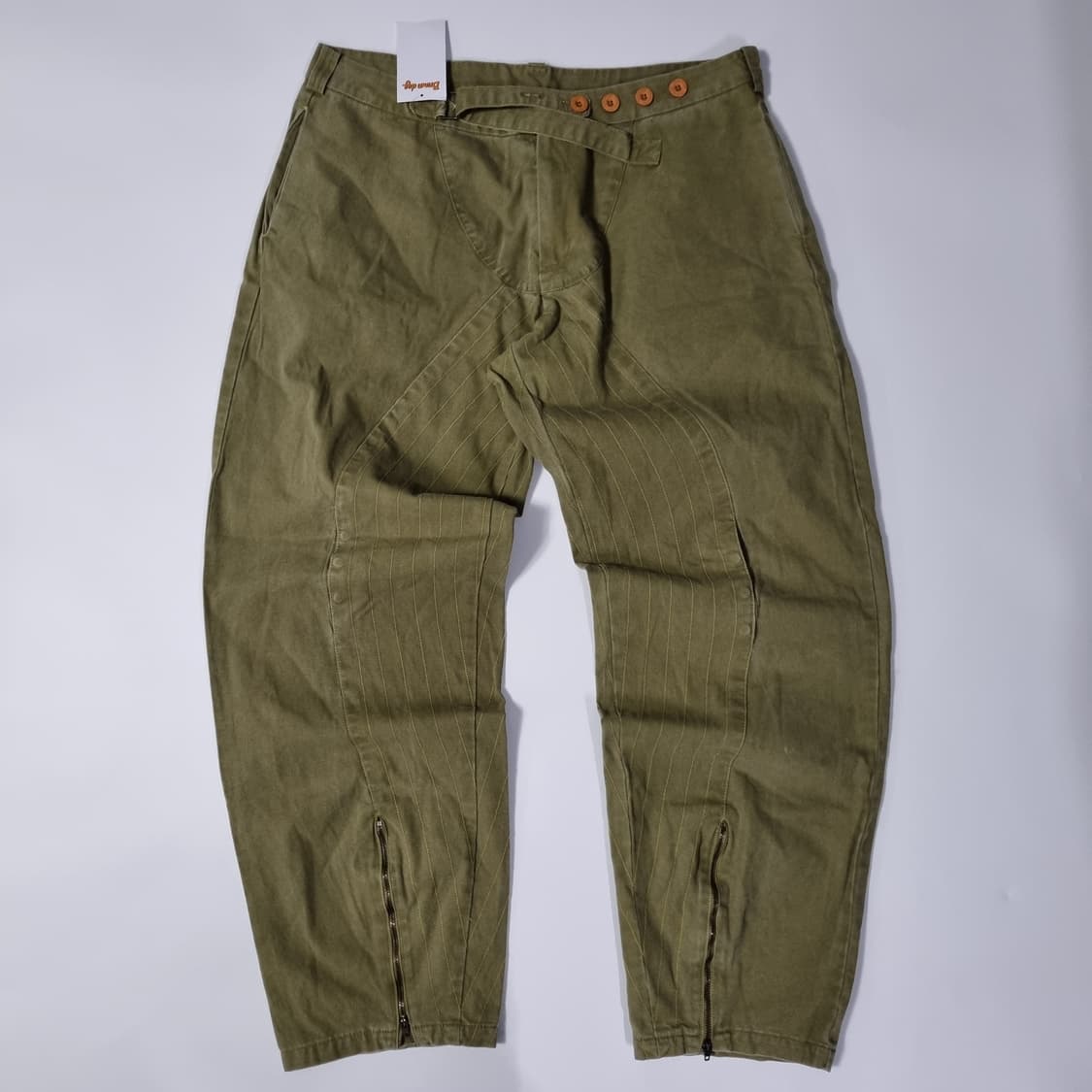 블랙매트 코튼 팬츠 상품이미지2