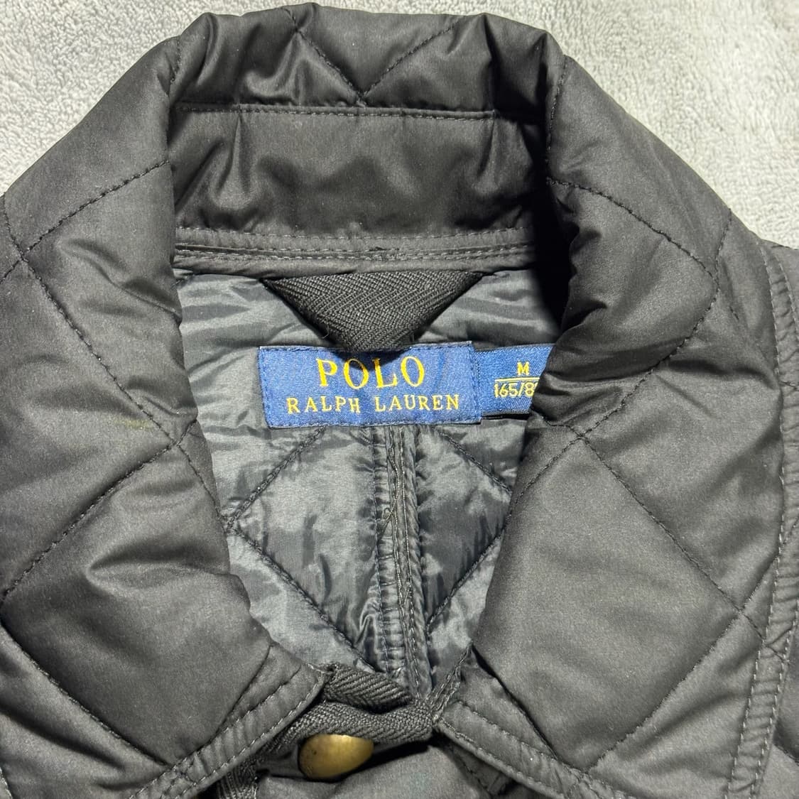 폴로랄프로렌 여성 블랙 퀄팅 경량패딩 상품이미지6