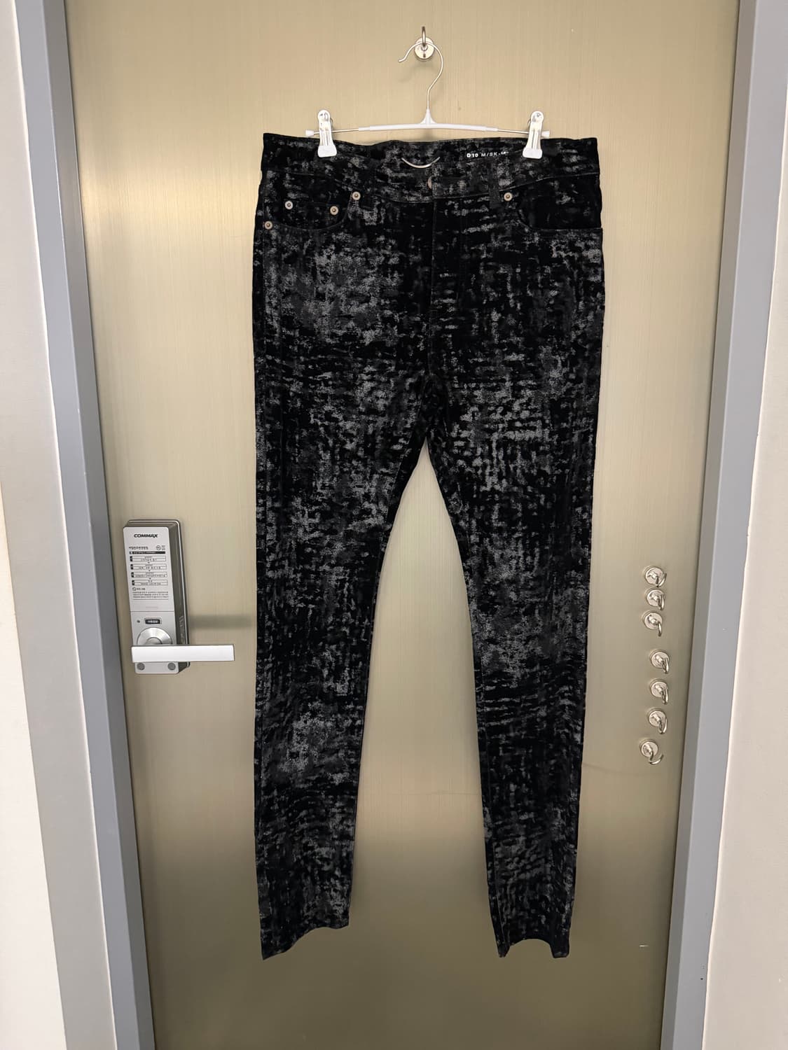 생로랑 벨벳팬츠 상품이미지1