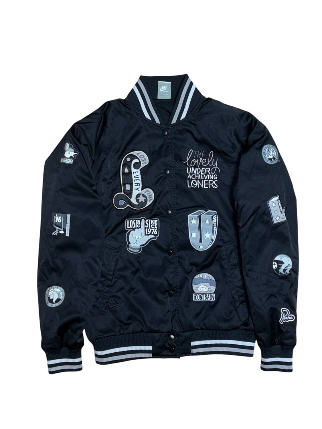 2009 나이키 x 파라 콜라보 바시티 자켓 상품이미지4