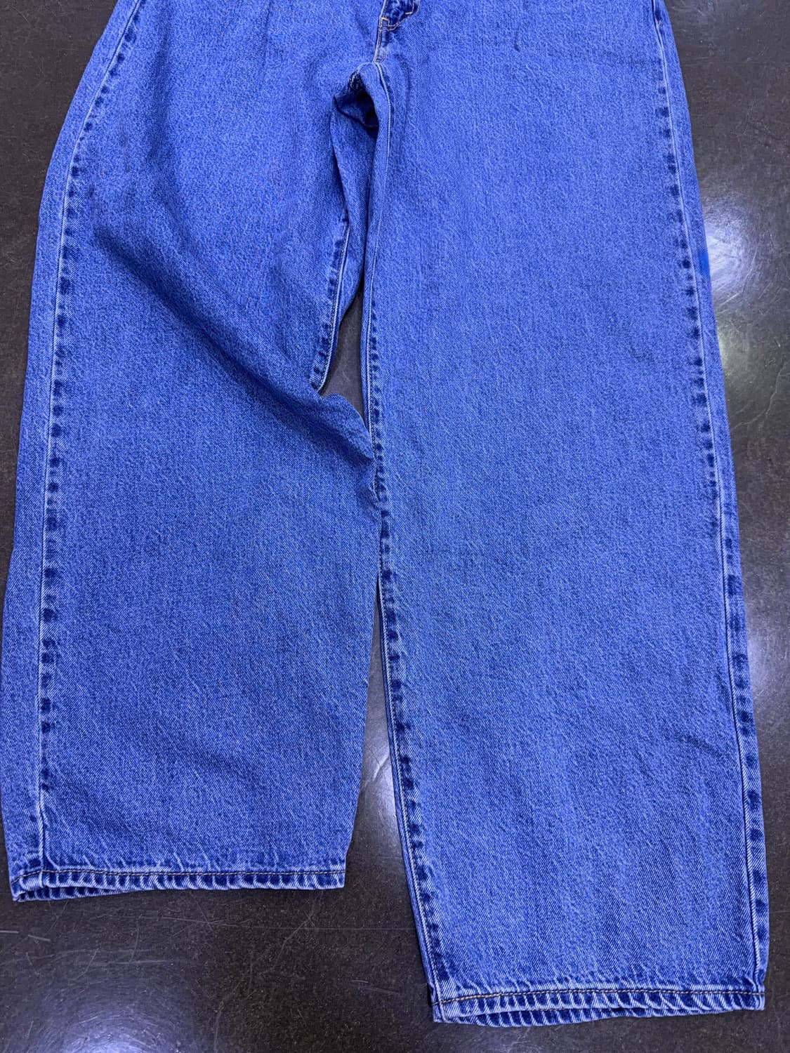 리바이스 프리미엄 빅e 배기 대디 스톤워싱 데님팬츠 32 상품이미지4