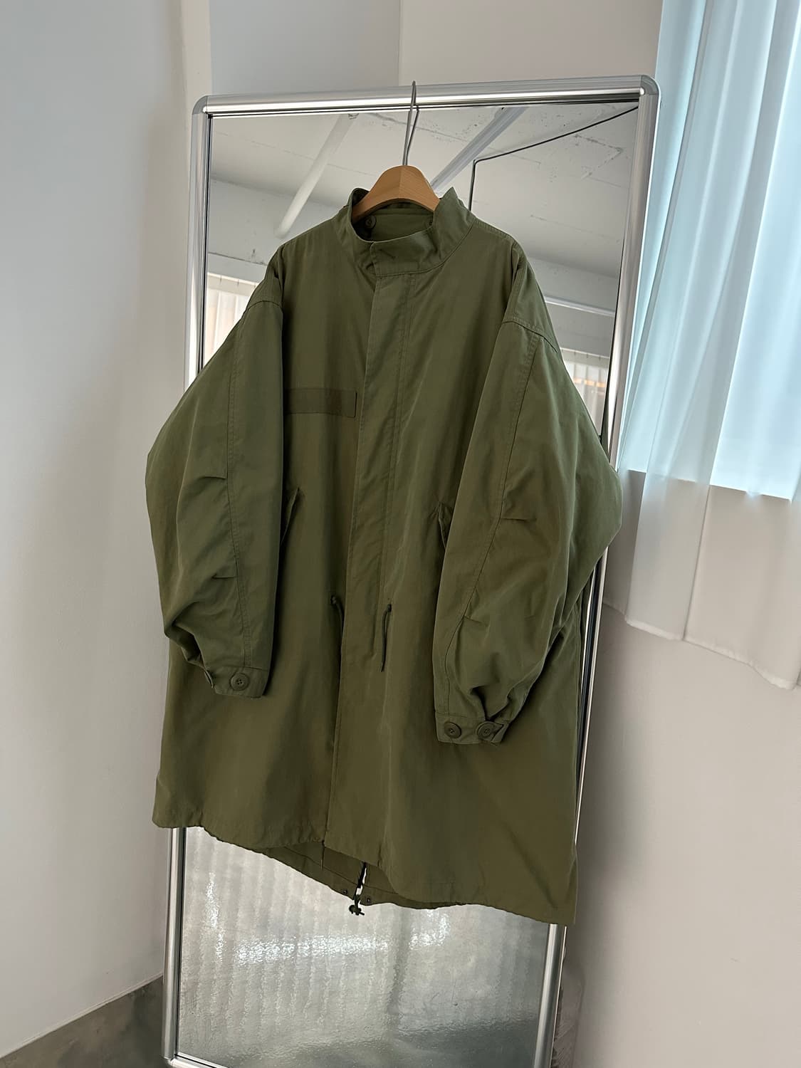 빔즈 M-65 개파카 피쉬테일 야상 모즈코트 라이너 내피 퀼팅 자켓 상품이미지1