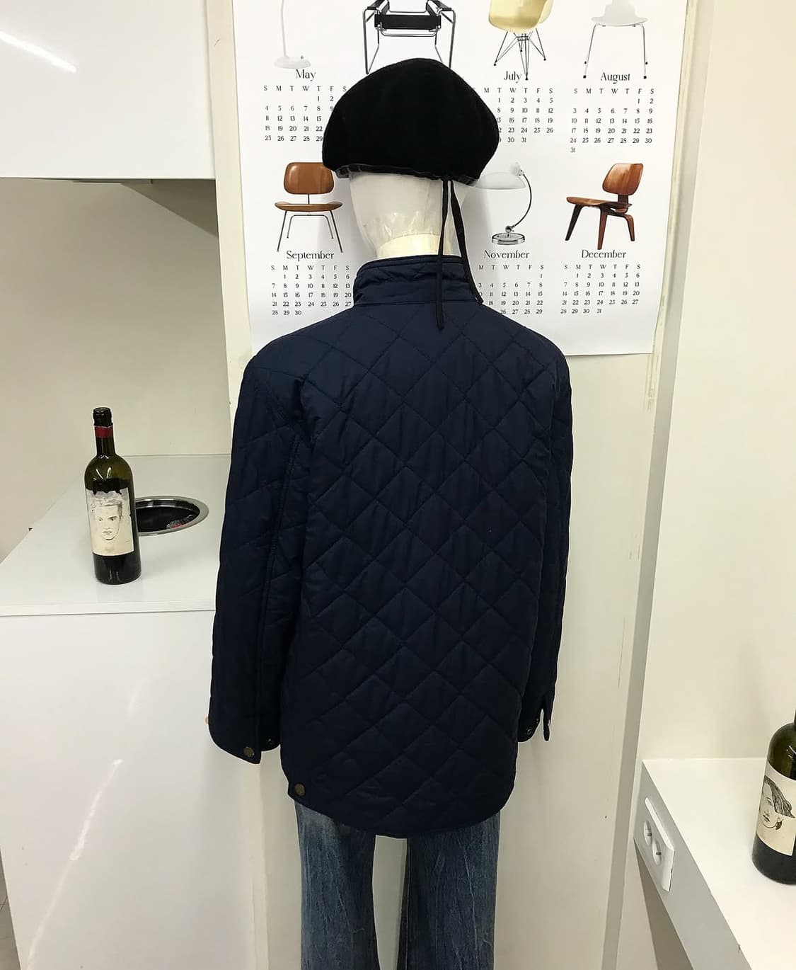 폴로 퀼팅 자켓 상품이미지10