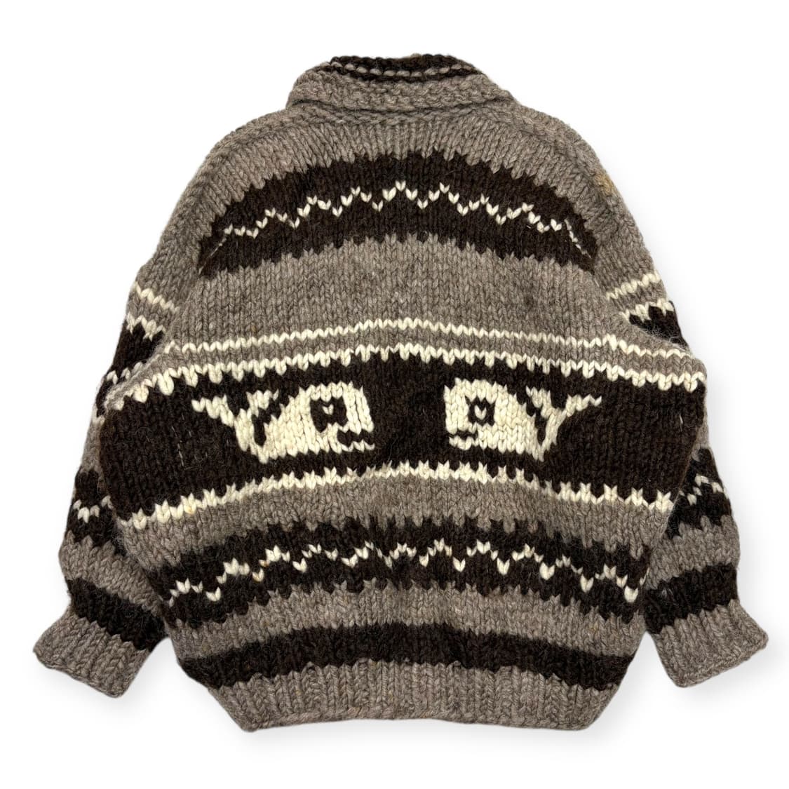 빈티지 코위찬 숄카라 니트 티셔츠 상품이미지5