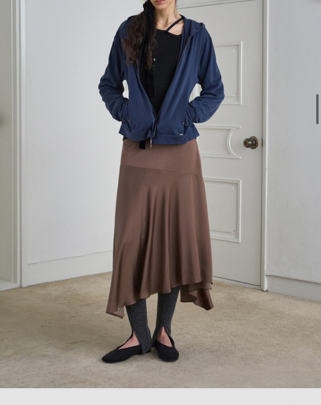 시메트릭퍼센트 슬리브 후드집업 상품이미지7