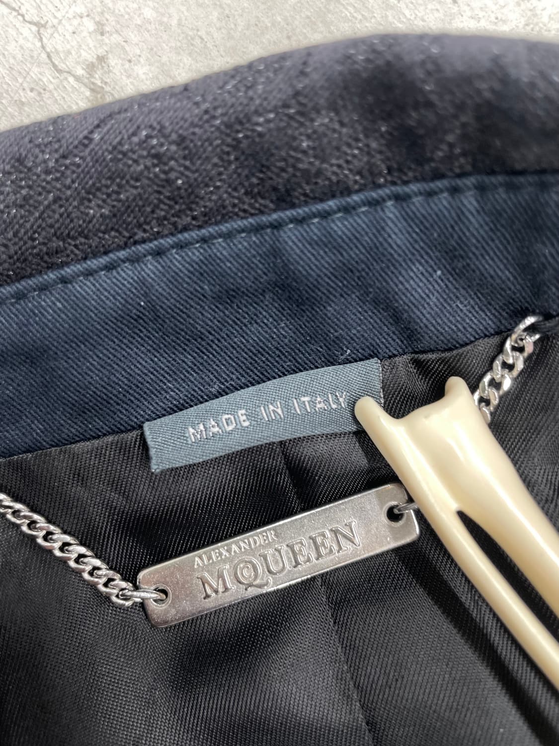 Alexander mcqueen 2004 patchwork suit 상품이미지5