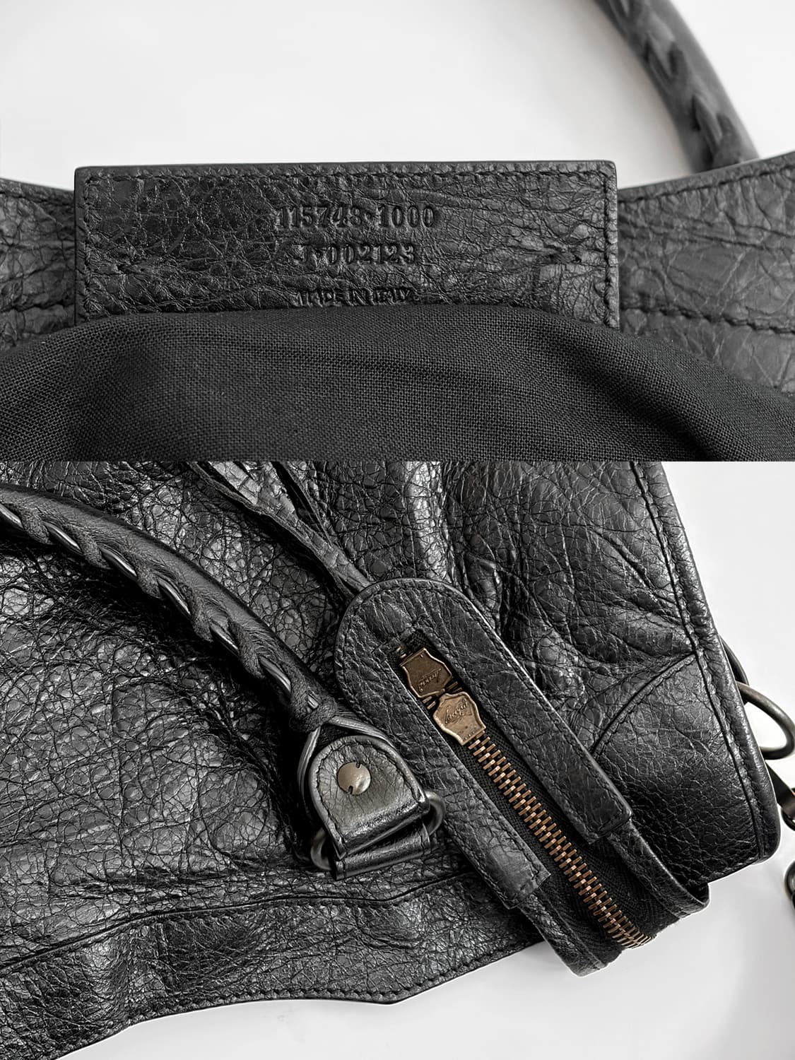 발렌시아가 클래식 시티백 미듐 판매합니다. 상품이미지7