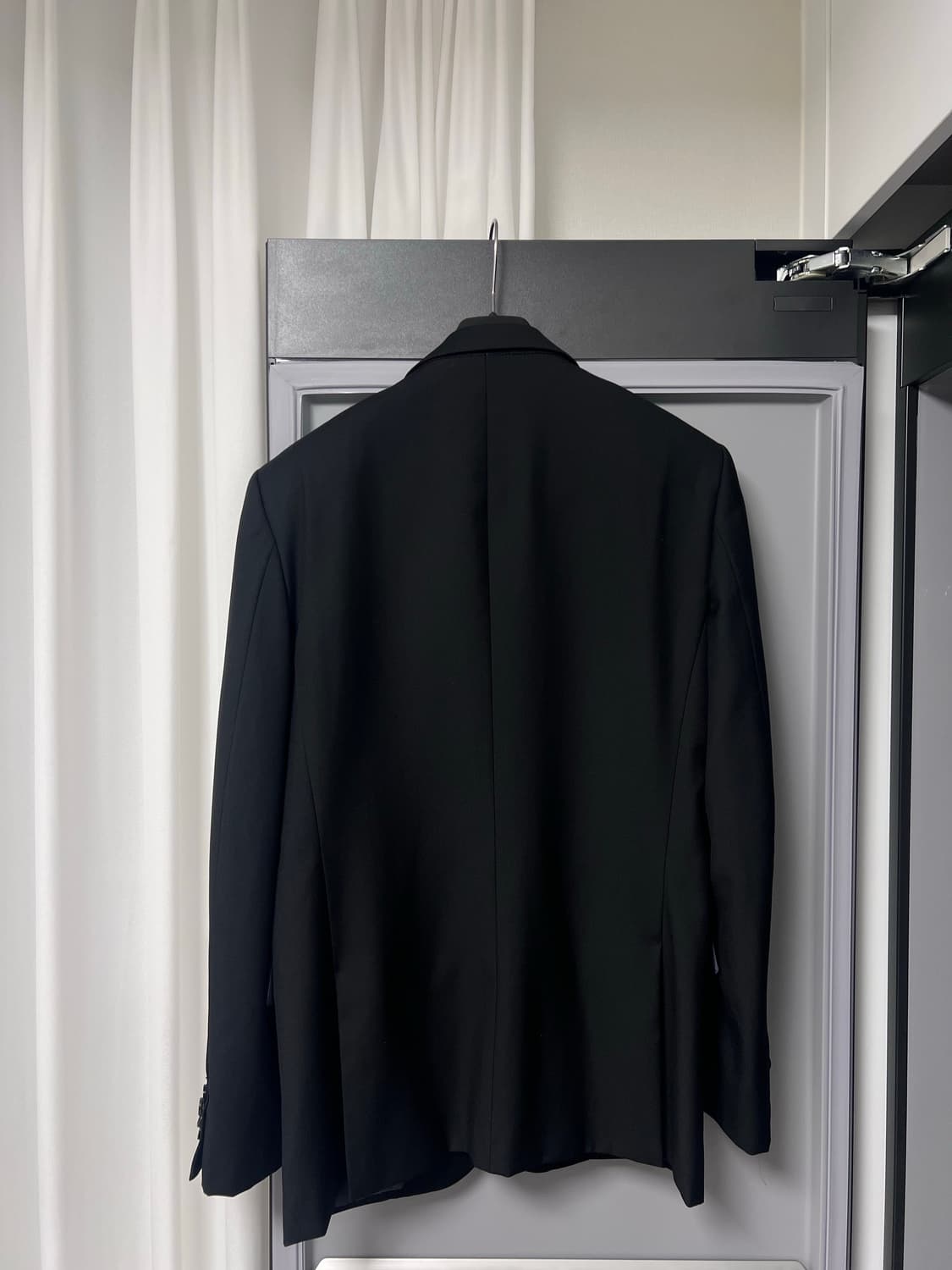 TIME 타임옴므 남성 블랙 울정장셋업수트 상품이미지3