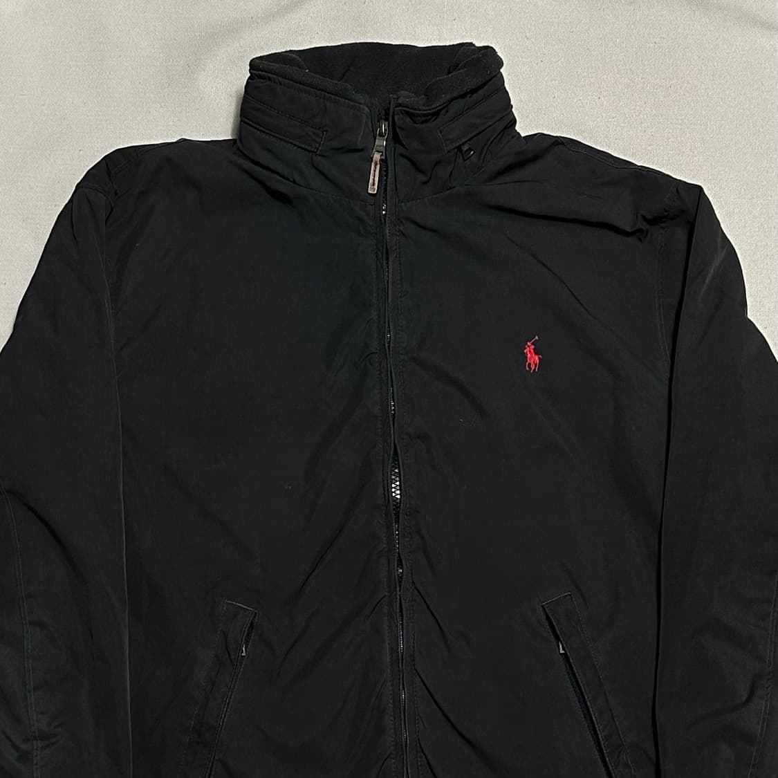 M 폴로랄프로렌 블랙 폴리쉘 페리 자켓 상품이미지1