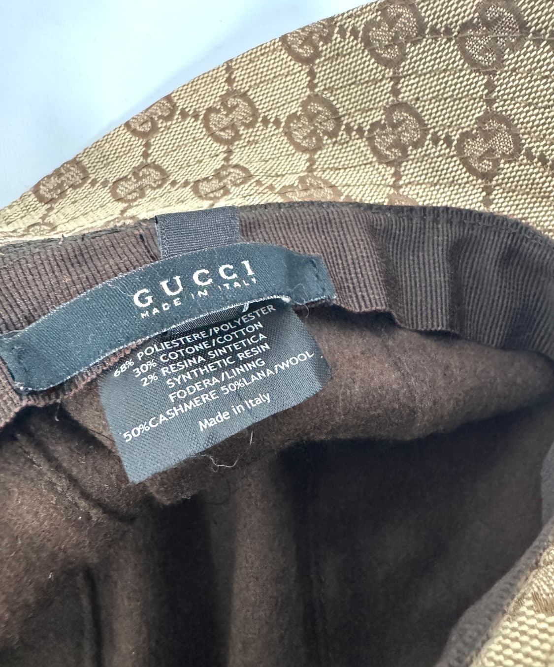 GUCCI 구찌 GG모노그램 쟈가드 버킷햇 S 상품이미지5