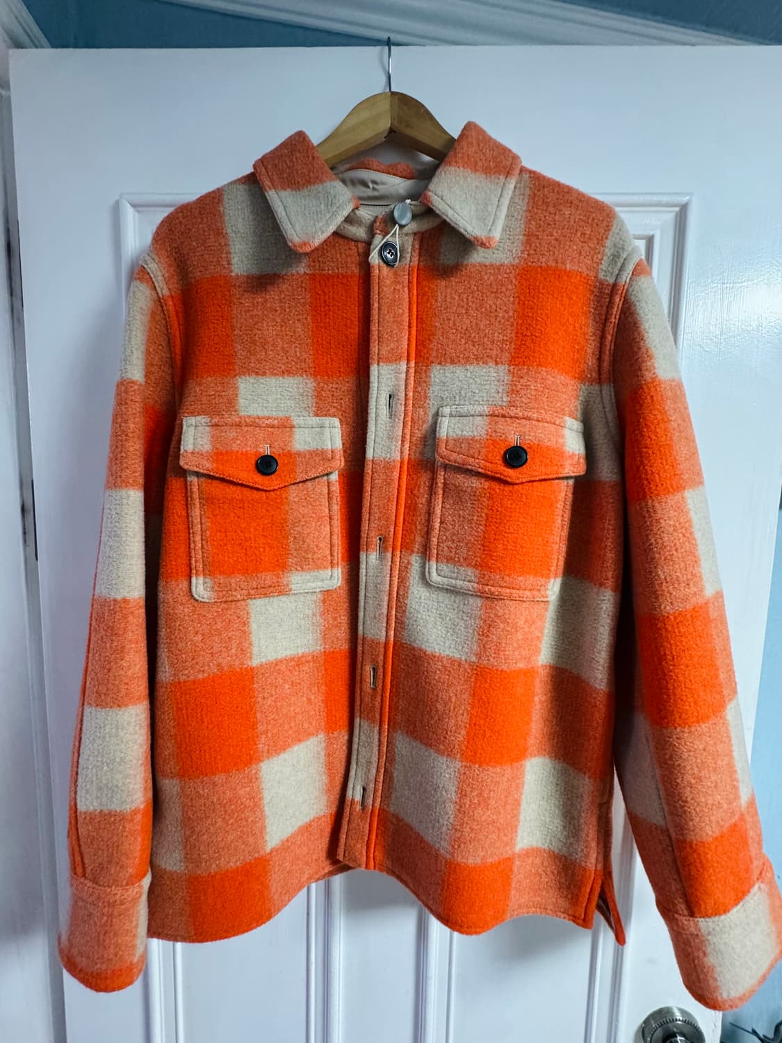 23ss 이자벨 마랑 셔츠 자켓 오렌지 색상 L 상품이미지1