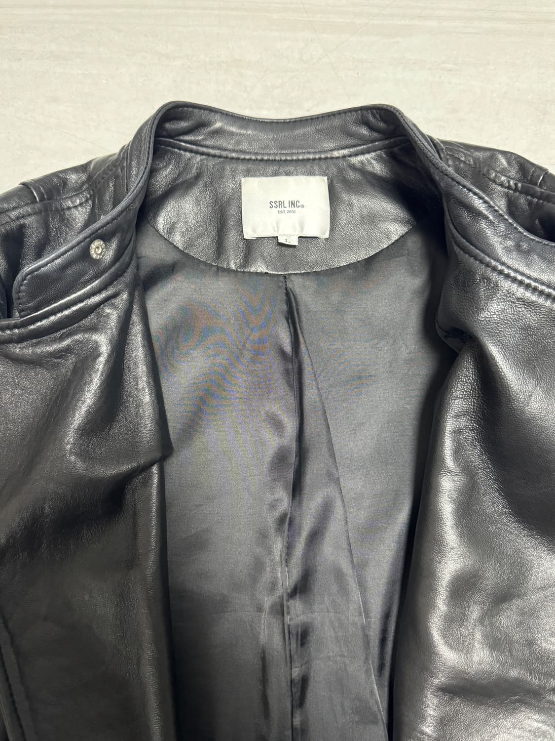 SSRL 가죽자켓 L사이즈 주우재 상품이미지3