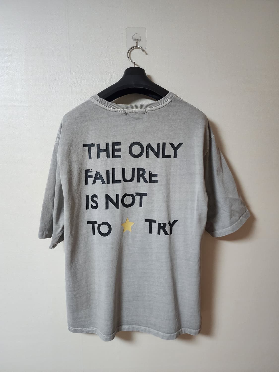 노운 크로스 티셔츠 그레이 2 상품이미지2