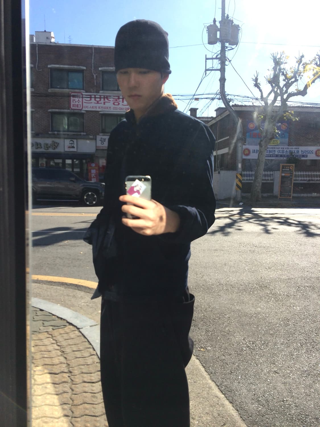 999 휴머니티 오버롤 비니 블랙 상품이미지2